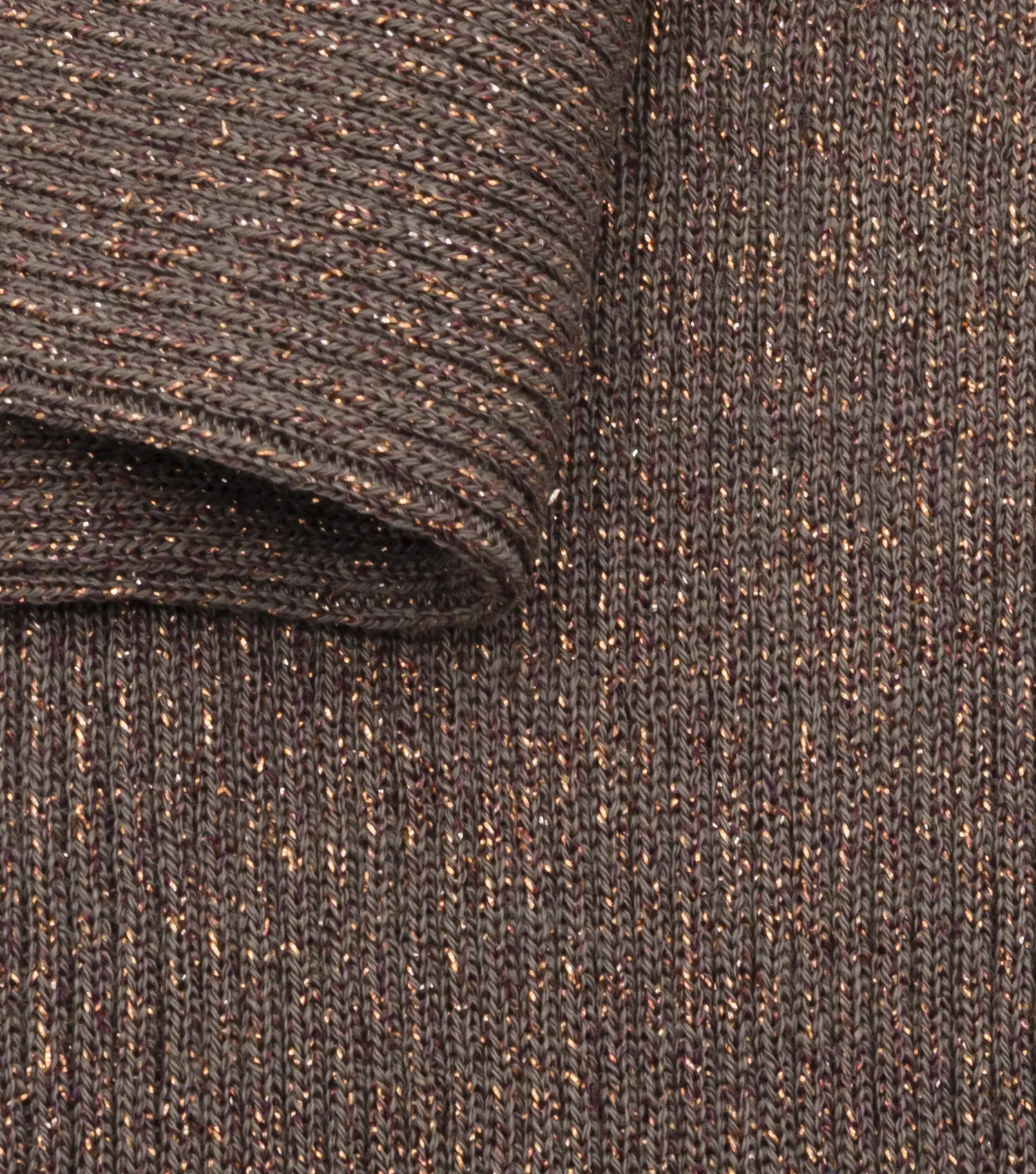 Calza da donna in lana e lurex Made in Italy, brillante, elegante e morbida, perfetta per qualsiasi occasione