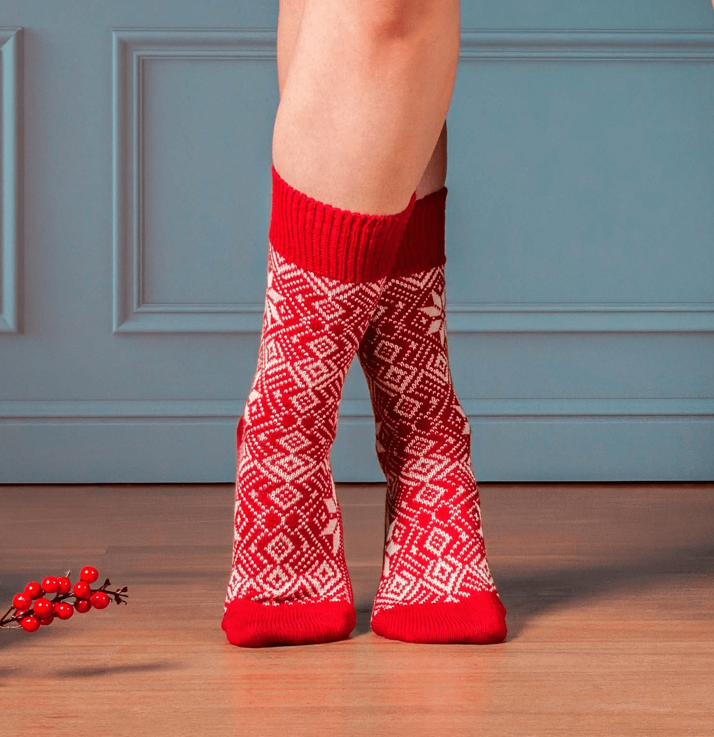 CORTINA - Calza 100% LANA MERINO