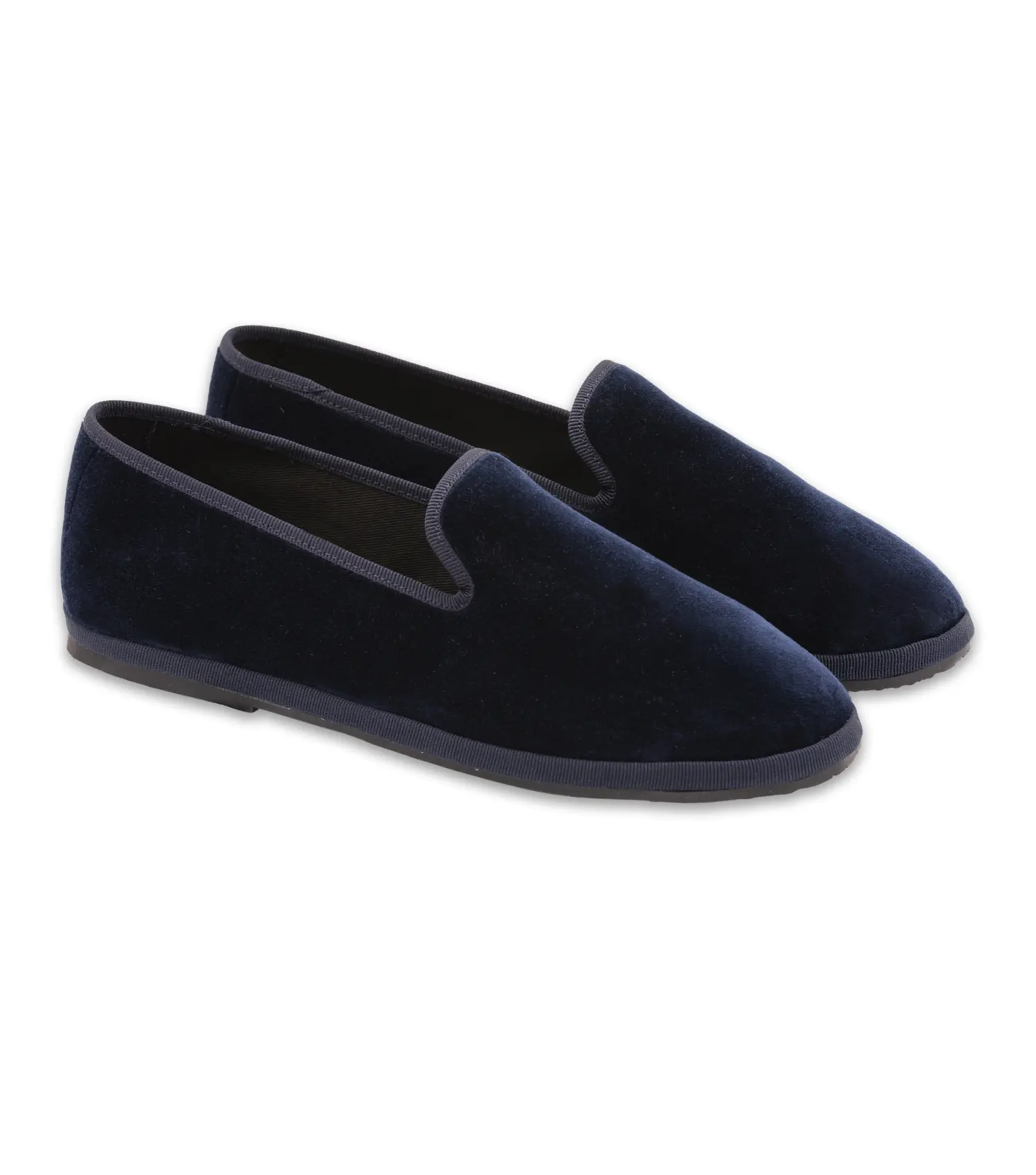 ICON HIGH - Friulane in Velluto di Cotone a Collo Alto