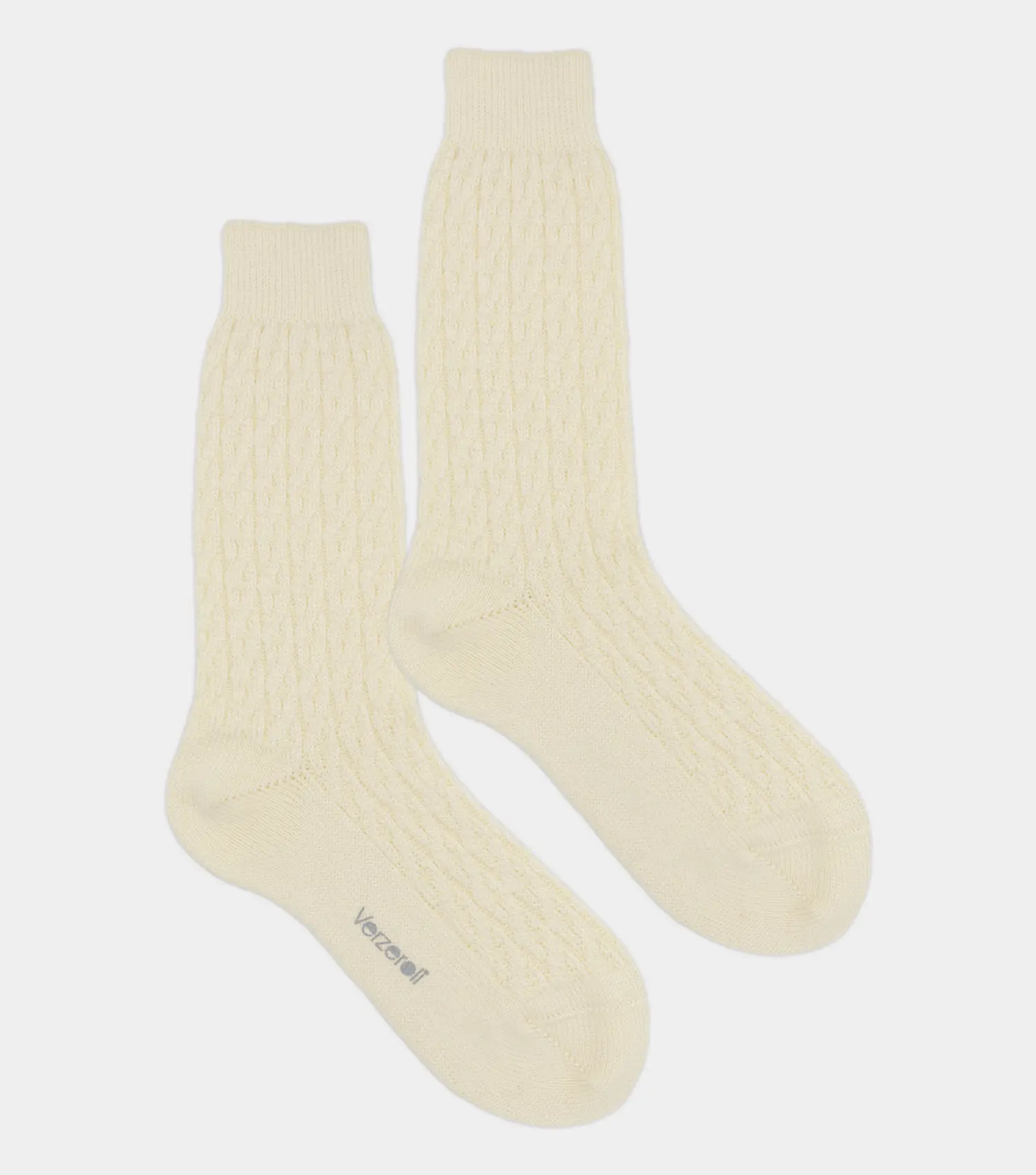 MONTBLANC - Calza Uomo in 100% Lana Grossa a trecce | Verzeroli