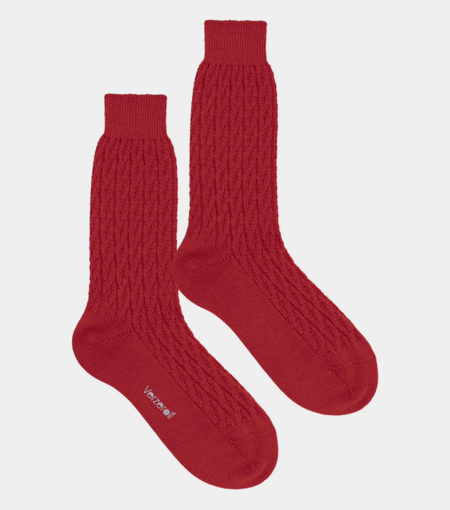 MONTBLANC - Calza Uomo in 100% Lana Grossa a trecce | Verzeroli