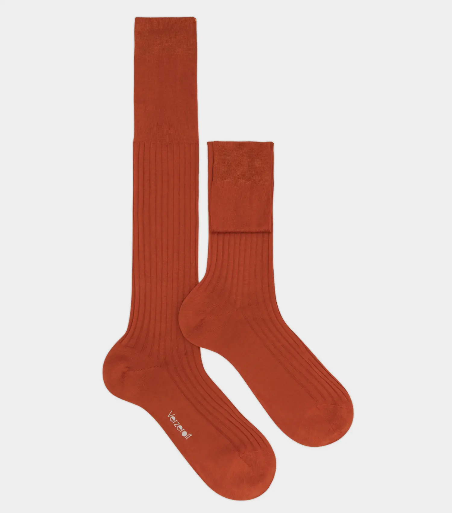 ROMA - Calze Uomo 100% Filo Scozia ® a coste | Verzeroli